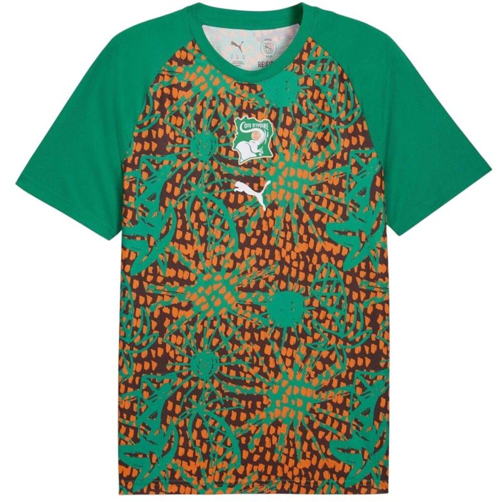 Puma Mens World Cup 2026 Ivory Coast FC Football Shirt / Green